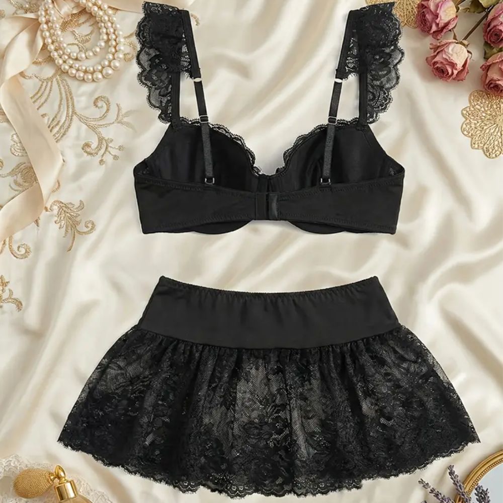 Fashion Open Design Sexy Lace  - Sheer Mesh Bra 评论和价格