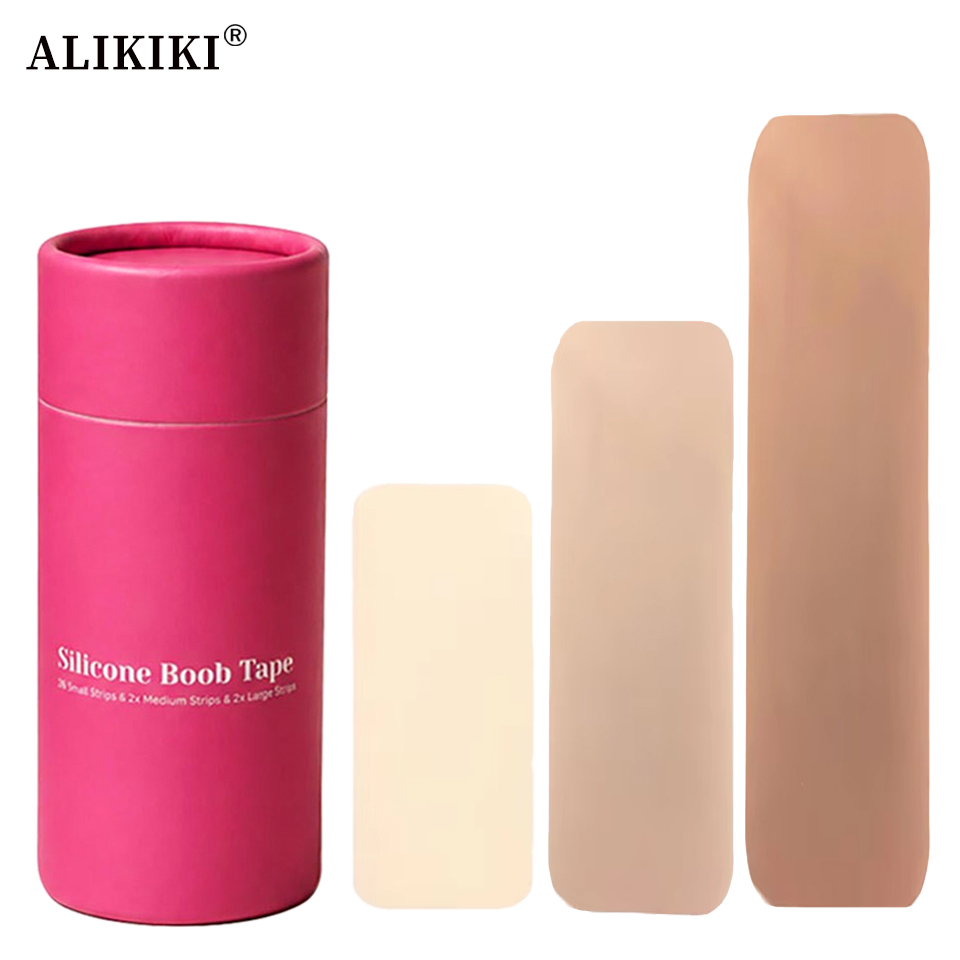 6Pcs Reusable Precut Silicone  - Strapless Bra Adhesive 评论和价格