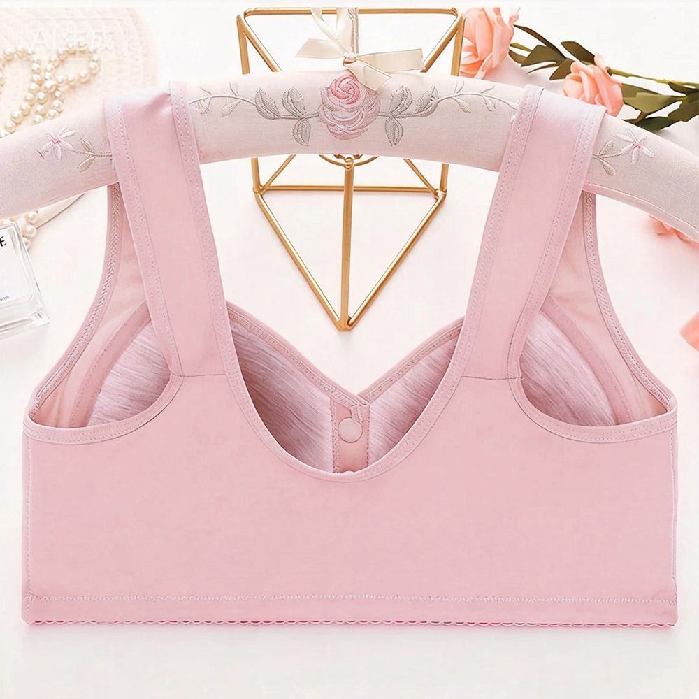 Casual Front Buckle Wireless S - Cotton Bra Everyday 评论和价格
