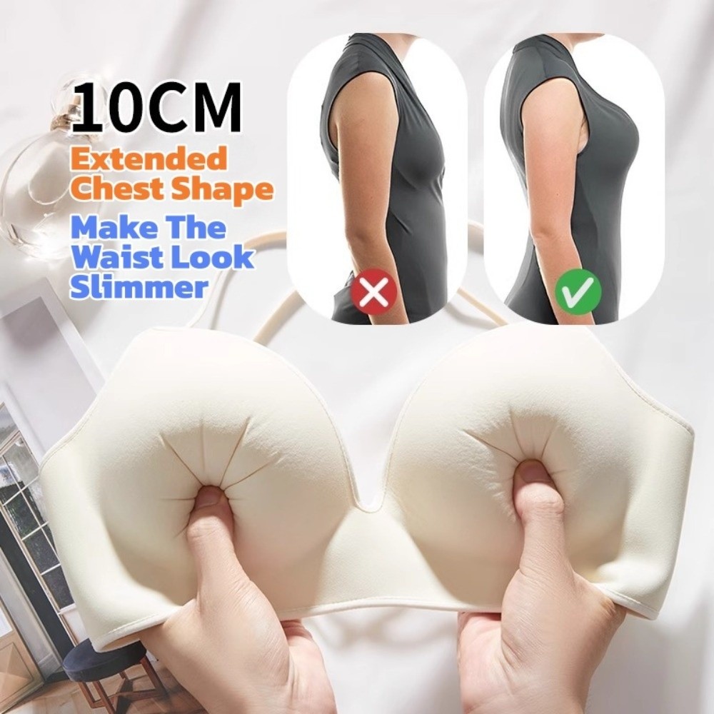 Fashion 3/4Cup Thicken Bra Sli - Plunge Bra Push Up 评论和价格