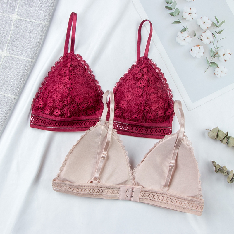 Sexy Floral Lace Bra Top For W - Underwire Bra Padded 评论和价格