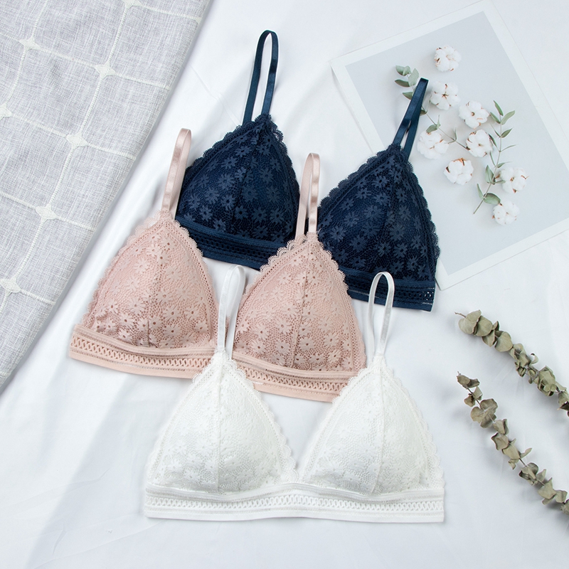 Sexy Floral Lace Bra Top For W - Underwire Bra Padded 评论和价格