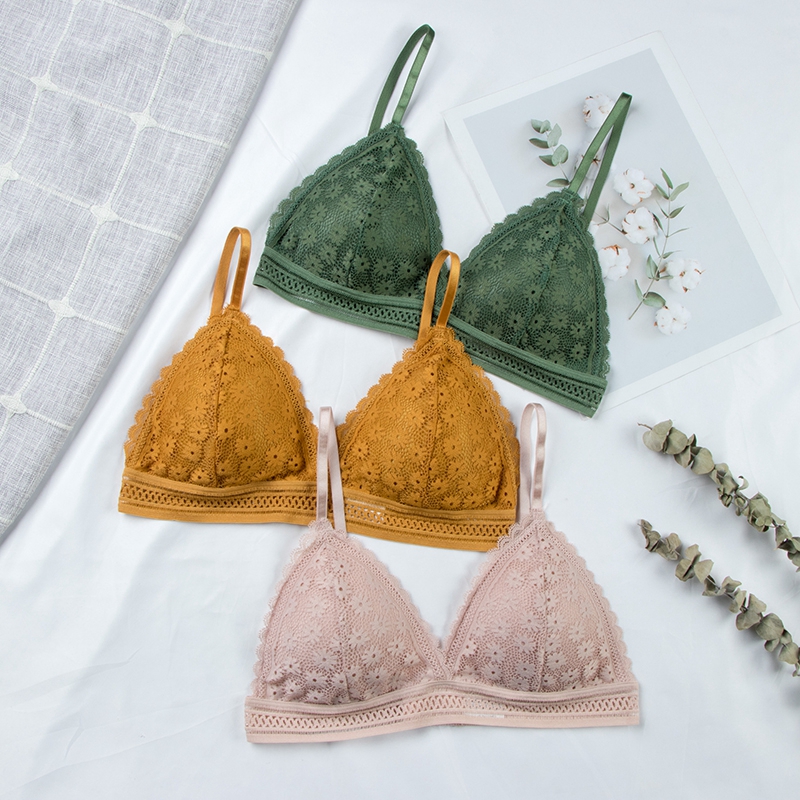 Sexy Floral Lace Bra Top For W - Underwire Bra Padded 评论和价格