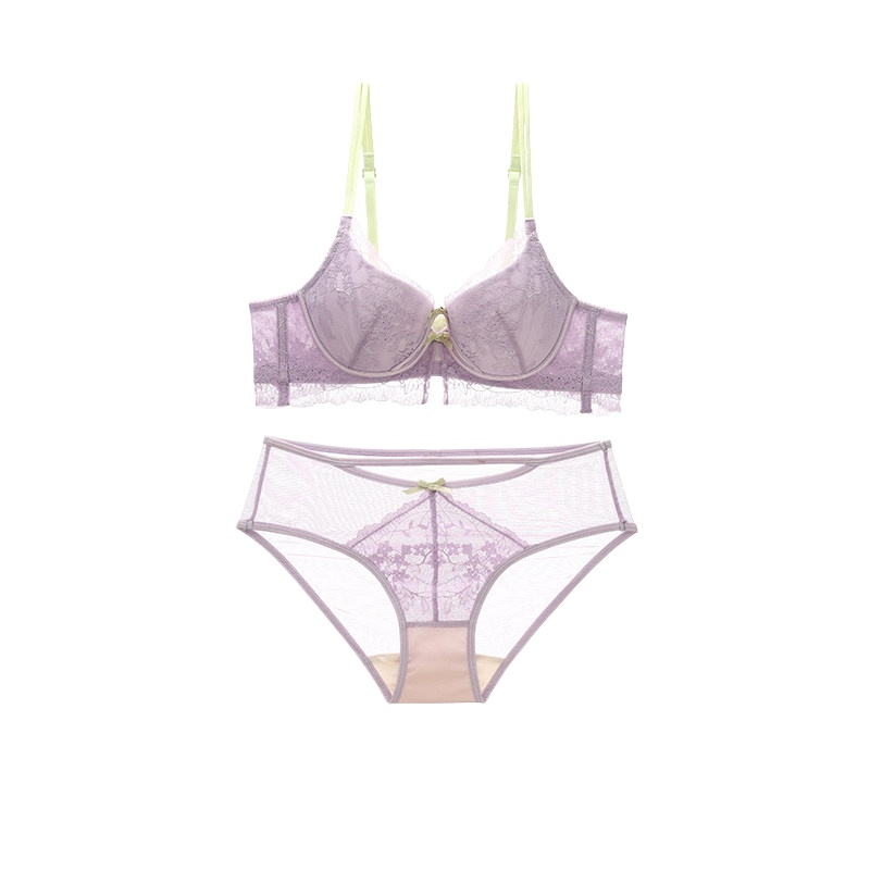 New Girly Sweet Lace Women Und - Sheer Bra Lace 评论和价格